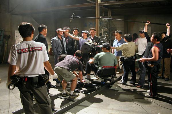 A film crew member shoots at a movie studio complex in Busan. (Busan City)