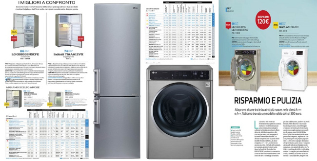 LGE TOPS CONSUMER PRODUCT TEST IN ITALY -- LG Electronics said Monday its washing machine and refrigerator were recognized for their overall performance and energy efficiency by Italian product-testing magazine Altroconsumo. (LGE)