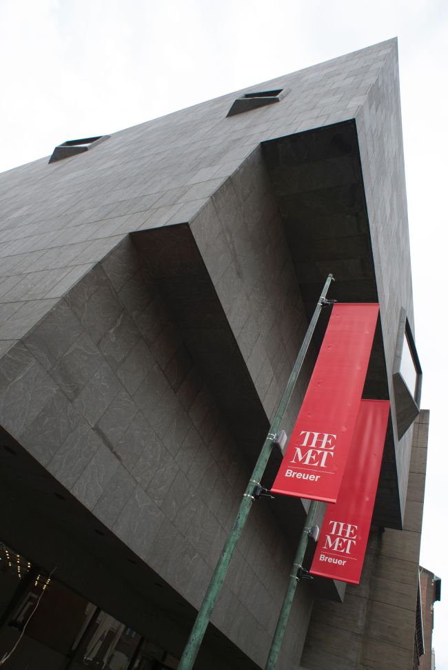 An exterior view of the Met Breuer, The Metropolitan Museum of Art‘s new space dedicated to modern and contemporary art, on the upper east side of Manhattan in New York, on March 1. (AFP-Yonhap)
