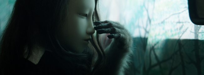 “(Untitled) Human Mask” by Pierre Huyghe (Courtesy of the artist/Seoul Museum of Art)