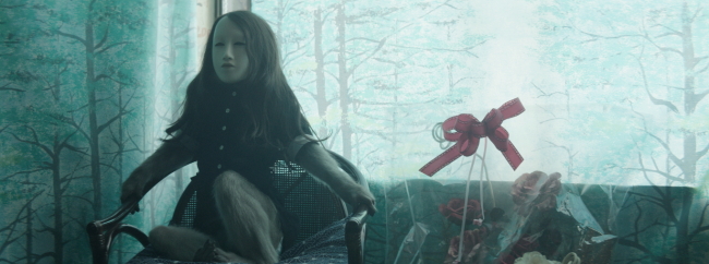 “(Untitled) Human Mask” by Pierre Huyghe (Courtesy of the artist/Seoul Museum of Art)