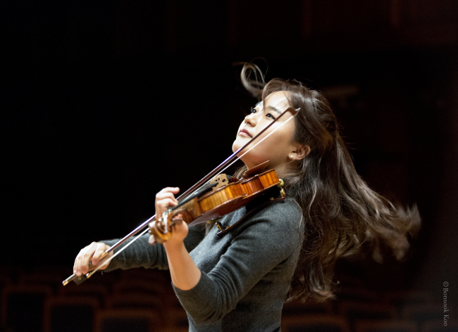 Violinist Lim Ji-young (Bonsook Koo)
