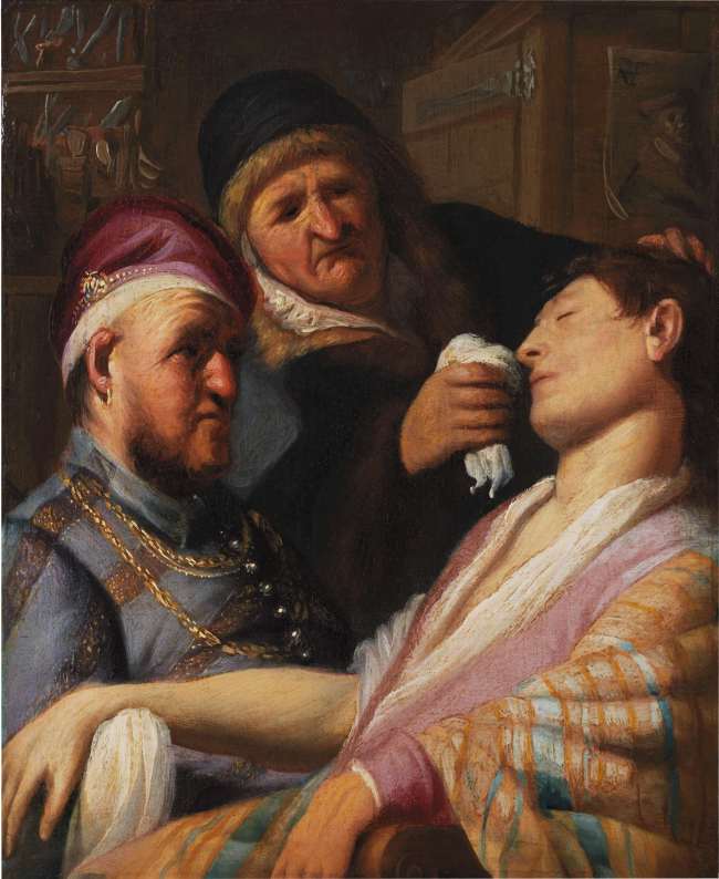 “Smell” by Rembrandt (Leiden Collectino/TEFAF Maastrict)