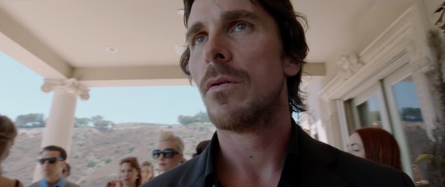 Christian Bale in “Knight of Cups” (Broad Green Pictures)