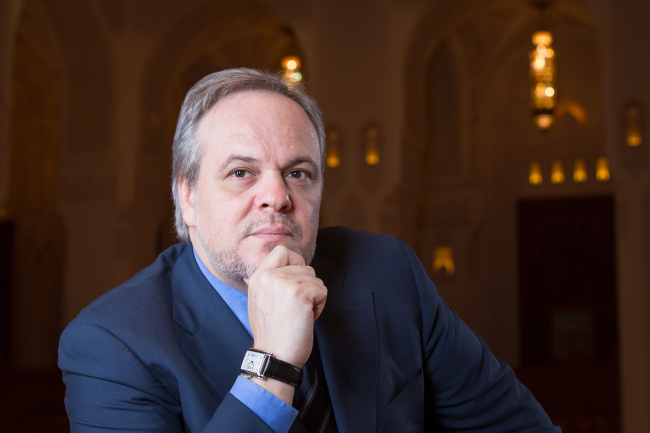 Umberto Fanni, director general of the Royal Opera House Muscat in Oman. (Courtesy of Umberto Fanni)