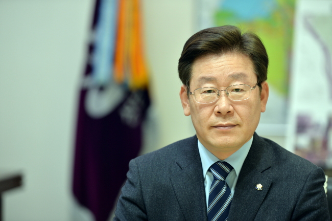 이재명 성남시장
이재명 성남시장