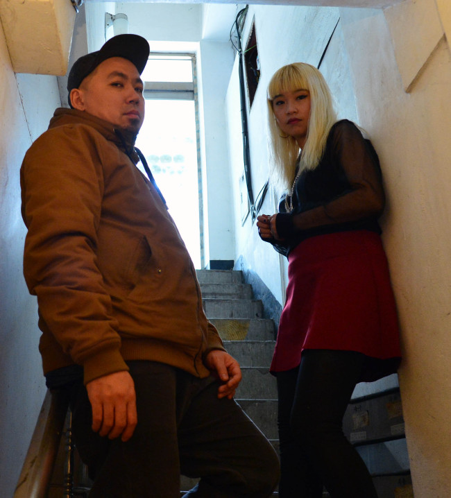 Electro-rock band Love X Stereo at the band’s studio in Eunpyeong-gu, Seoul (Yoon Byung-chan/The Korea Herald)