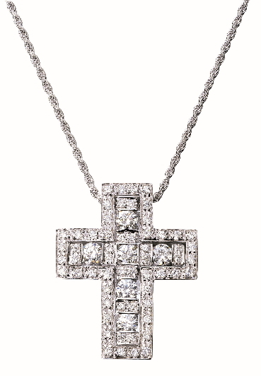 Damiani’s Belle Epoque Croque Bianco necklace (Damiani)