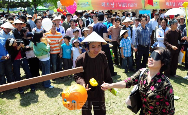 다문화축제 현장.  [헤럴드경제 DB]