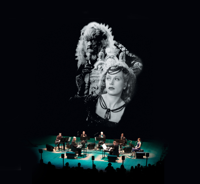 A scene from composer Philip Glass’ live opera film staging of “La Belle et la Bete.” (LG Arts Center)