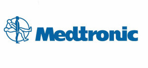 The logo of Medtronic.