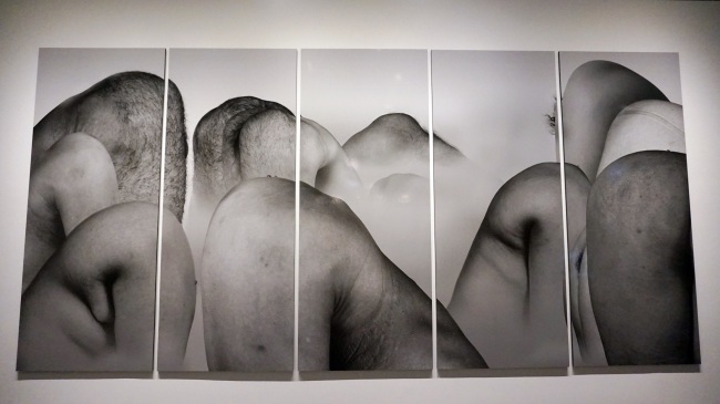 류웨이(Liu Weiㆍ44)의 작품 ‘It liiks like a landscape(2004)’.  [사진(홍콩)=김아미 기자]