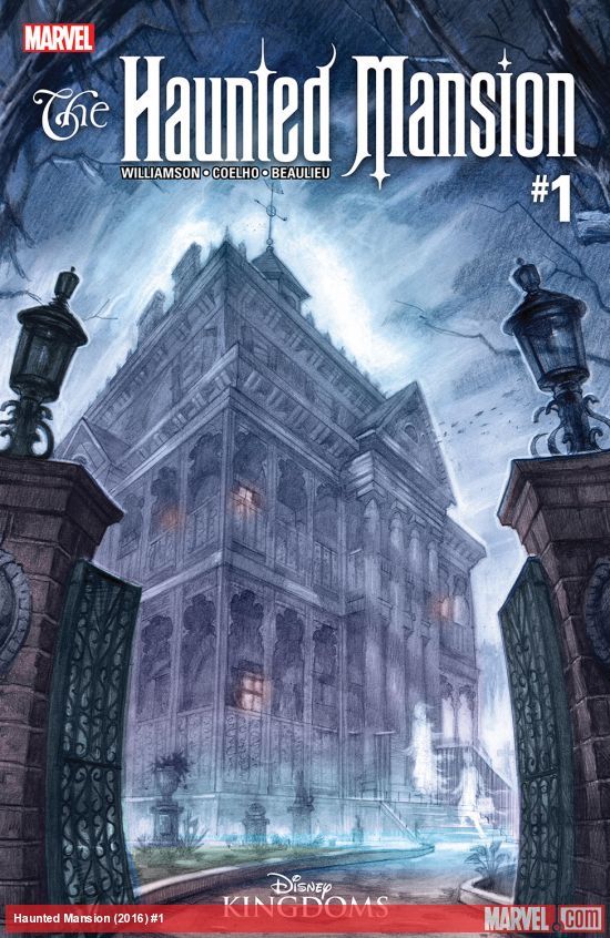 Cover of the first issue of comic book series “The Haunted Mansion” (Marvel)