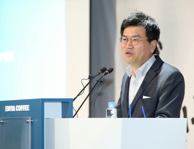 Ediya Coffee’s president and CEO Moon Chang-ki (Ediya Coffee)