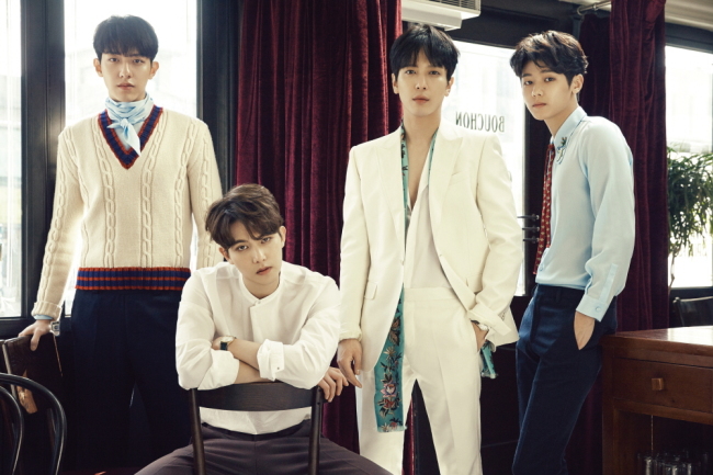 K-pop rock band CN Blue (FNC Entertainment)