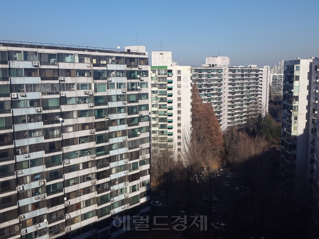 서울 송파구 잠실동 잠실주공5단지 전경. [헤럴드경제DB]