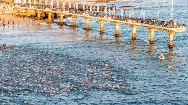 Ironman’s swimming course (Ironman Korea)