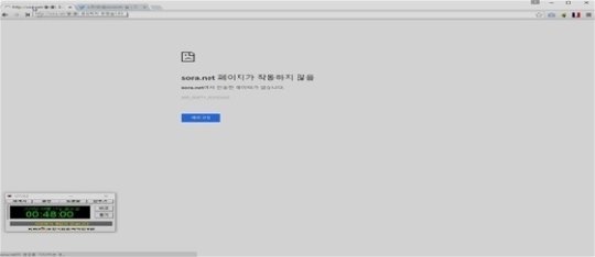 현재 핵심 서버가 폐쇄돼 운영이 되지 않고 있는 소라넷 홈페이지의 모습. [사진제공=서울지방경찰청]
현재 핵심 서버가 폐쇄돼 운영이 되지 않고 있는 소라넷 홈페이지의 모습. [사진제공=서울지방경찰청]