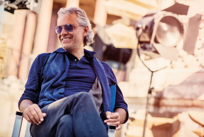 Italian opera tenor Andrea Bocelli (PRM)