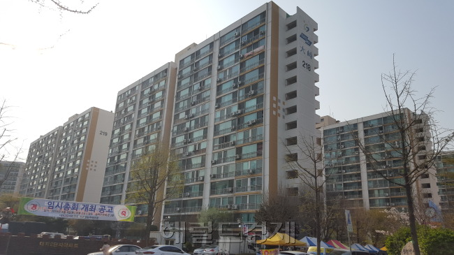대치동 대표 중층 재건축 아파트인 은마아파트와 개포동 리모델링 아파트 대치2단지 아파트의 전경. ［사진 =헤럴드DB］