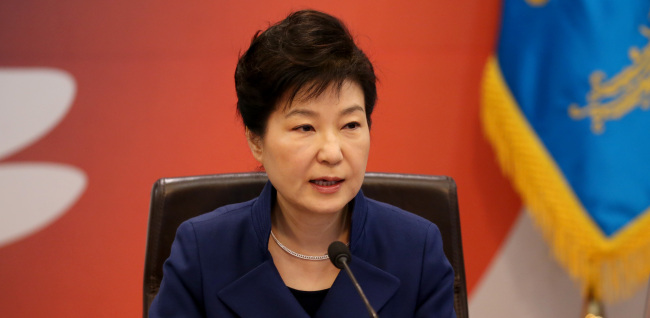 President Park Geun-hye (Yonhap)