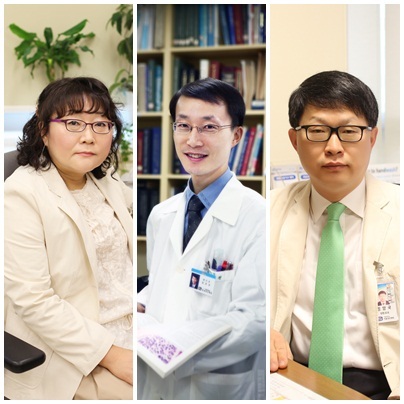 사진 왼쪽부터 서울성모병원 암병원 골연부조직종양센터 지원희, 정찬권, 정양국 교수.[사진제공=서울성모병원]
사진 왼쪽부터 서울성모병원 암병원 골연부조직종양센터 지원희, 정찬권, 정양국 교수.[사진제공=서울성모병원]