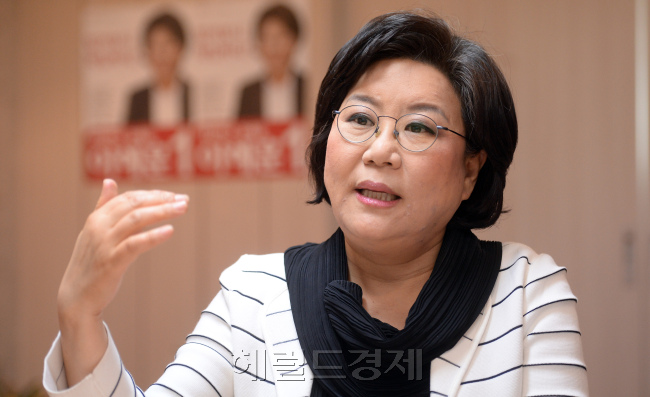 새누리당 이혜훈 의원 인터뷰./ 안훈 기자 rosedale@heraldcorp.com