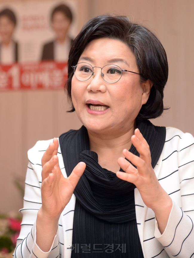 새누리당 이혜훈 의원 인터뷰./ 안훈 기자 rosedale@heraldcorp.com 2016.04.19
