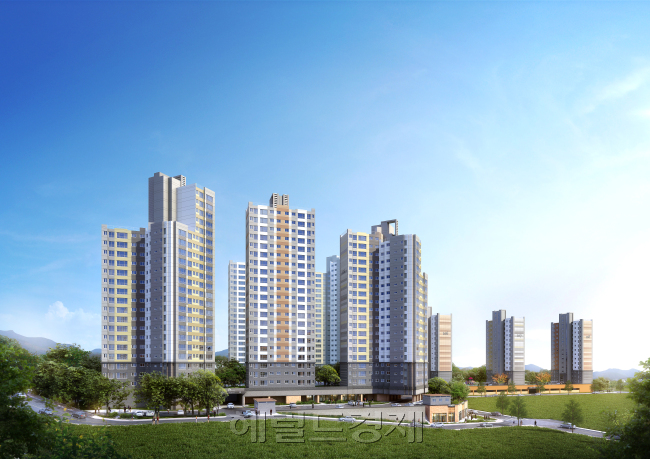 서산 동문 꿈에그린 주경 투시도. [사진제공=한화건설]