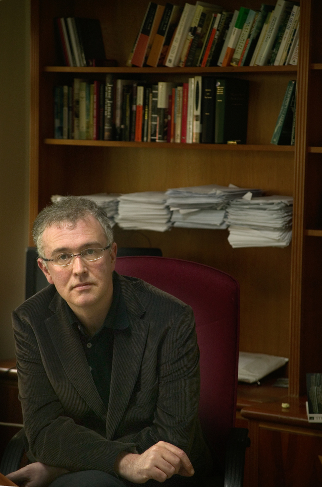 Irish novelist Joseph O’Connor (Official Website)