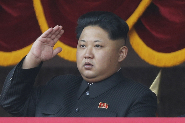 <YONHAP PHOTO-2247> FILE - In this Oct. 10, 2015, file photo, North Korean leader Kim Jong Un salutes at a parade in Pyongyang, North Korea. North Korea on Friday, May 6, 2016, opened the first full congress of its ruling party since 1980, a major political event intended to showcase the country's stability and unity under leader Kim Jong Un despite international criticism and tough new sanctions over the North's recent nuclear test and a slew of missile launches. (AP Photo/Wong Maye-E, File)/2016-05-06 16:11:09/ <저작권자 ⓒ 1980-2016 ㈜연합뉴스. 무단 전재 재배포 금지.>