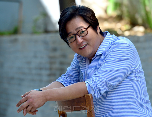 [사진= 나홍진 감독의 신작 ‘곡성’에서 주인공 ‘종구’ 역할을 맡은 배우 곽도원. 윤병찬 기자/yoon4698@heraldcorp.com]