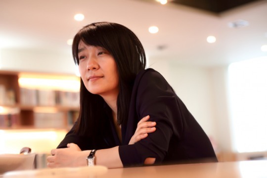 '채식주의자' 저자 한강. 사진=김병관씨