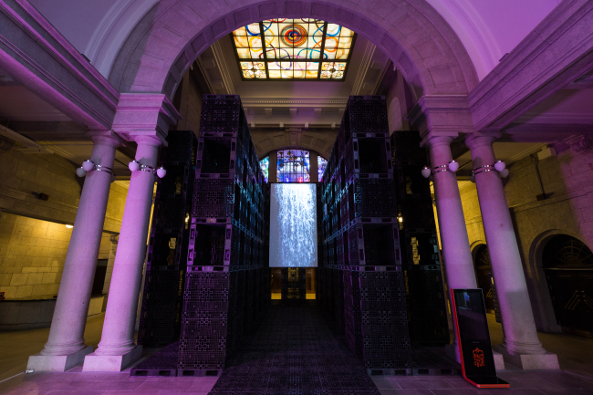 Architecture installation by Kook Hyoung-gul (Culture Station Seoul 284)