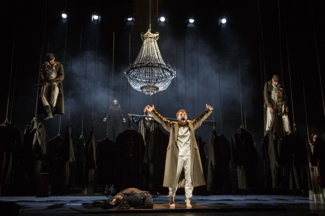 A scene from the Russian play “The War,” which will be staged as the opening performance at this year’s Uijeongbu Music Theatre Festival on May 13 and 14. (Uijeongbu Music Theatre Festival)
