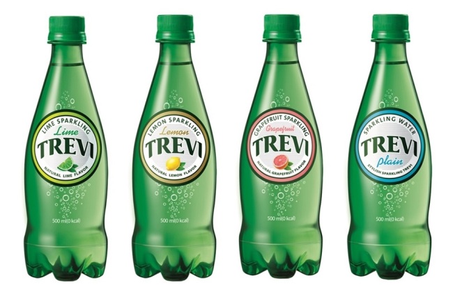 Lotte’s sparkling water brand Trevi (Lotte Chilsung Beverage)