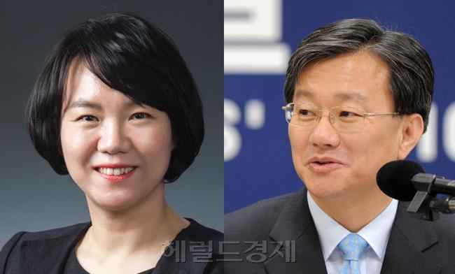 검찰이 ‘전관 로비’ 의혹을 받고 있는 부장판사 출신 최유정(왼쪽) 변호사의 대여금고와 검사장 출신 홍만표(오른쪽) 변호사의 부동산업체를 잇달아 압수수색하면서 이들이 은닉한 자금 성격에 관심이 쏠리고 있다. [사진=헤럴드경제DB]