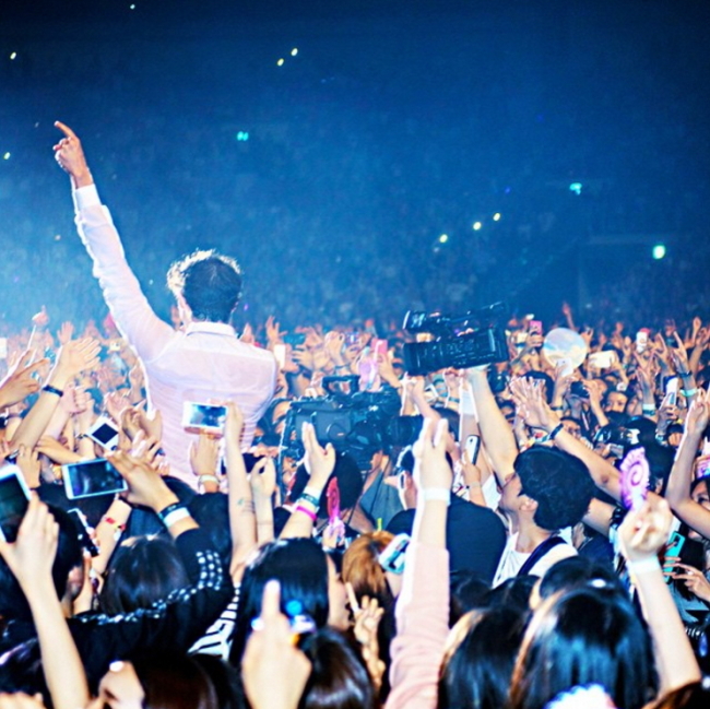 British pop musician Mika performs at the 2015 Seoul Jazz Festival at the Olympic Park. (Seoul Jazz Festival)