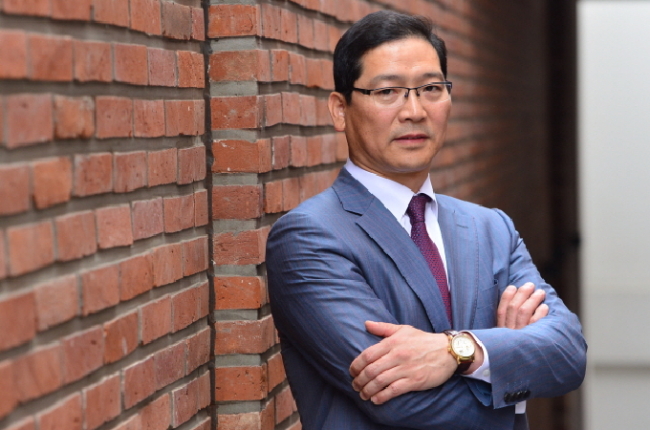 Moon Duck-hwa, CEO of MY Invest and art collector (Yoon Byung-chan/The Korea Herald)