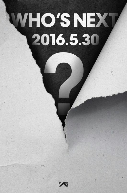 A teaser image announces that an unspecified artist under YG Entertainment will make a comeback on May 30. (YG Entertainment)