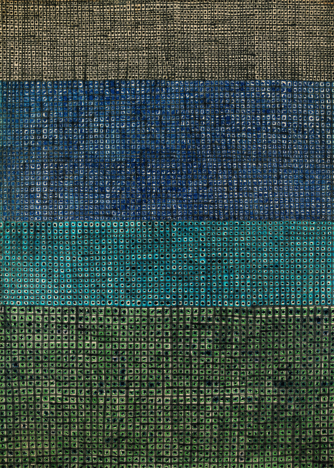 “Untitled 3-V-7#203” by Kim Whan-ki (Seoul Auction)