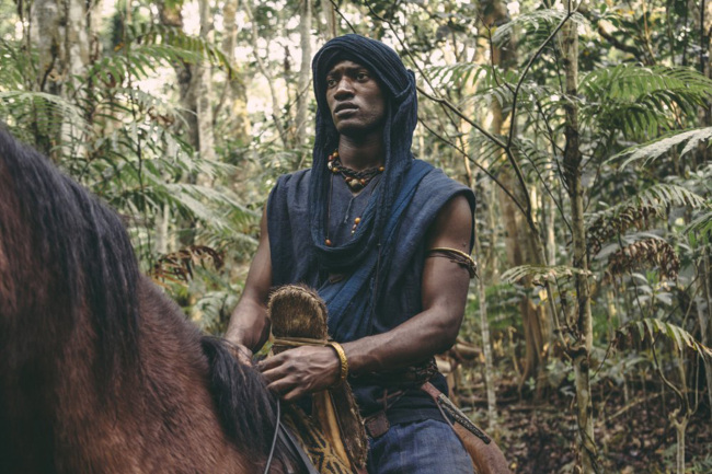 Malachi Kirby in “Roots.” (History Channel)