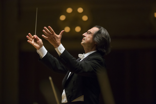 Italian conductor Riccardo Muti (Todd Rosenberg)
