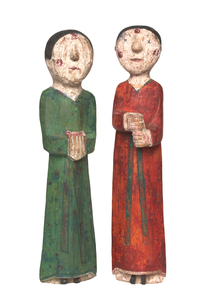Korean traditional funereal figurine kkokdu (2015-16 Korea-France Year)