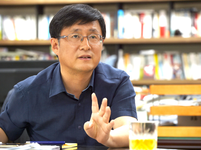 김성환 노원구청장은 인터뷰 내내 ‘사람ㆍ자연’의 조화를 통한 지속가능 성장을 강조했다.