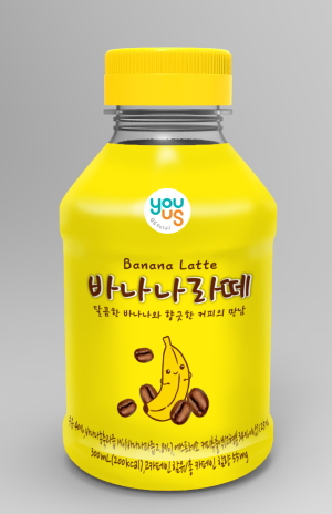 바나나라떼 [사진 =GS25제공]
