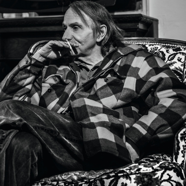 French writer and photographer Michel Houellebecq (Barbara d’Alessandri/Flammarion)