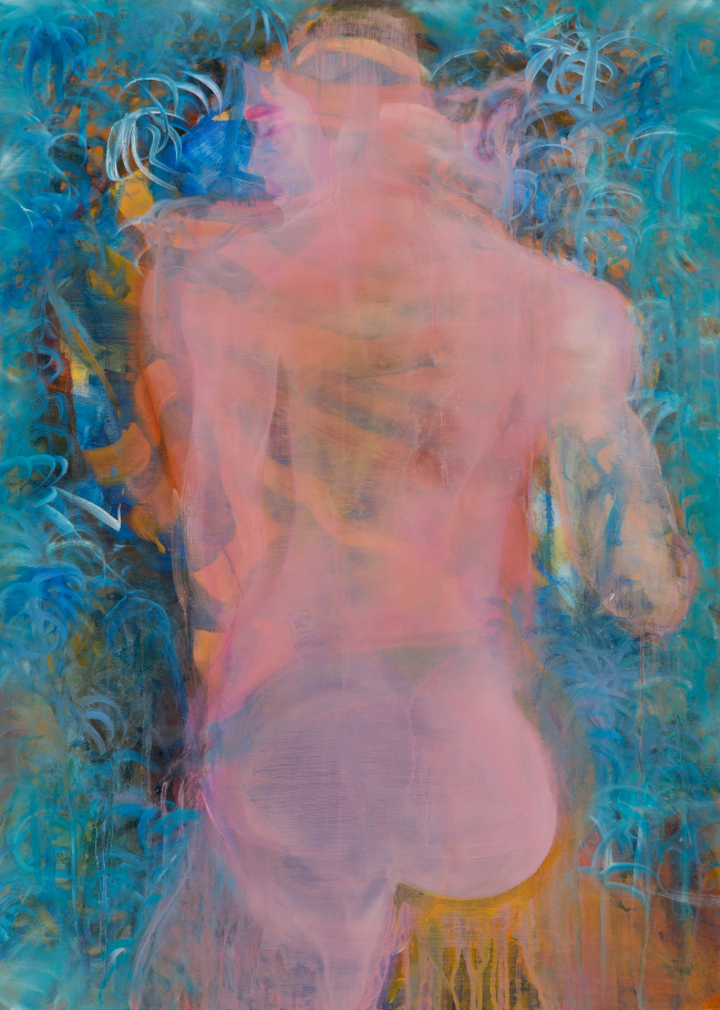 오용석, 흔들리는 or 흔들림(Swaying), 캔버스에 유채, 91×65㎝, 2016
[사진제공=아트스페이스풀]