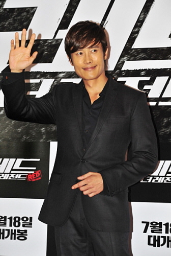 Korean actor Lee Byung-hun (Official website)