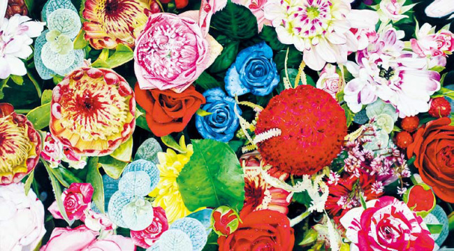 between the fresh no.34, 163×90㎝, 캔버스에 유채, 2013 [사진제공=박여숙화랑]